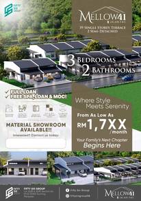 ZERO% DOWNPAYMENT, Rumah Teres Satu Tingkat Jalan FAC Matang