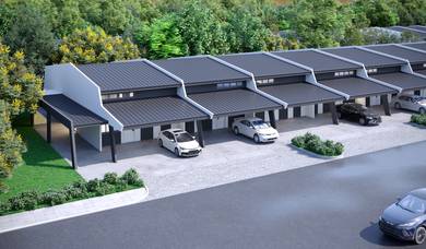 ZERO% DOWNPAYMENT, Rumah Teres Satu Tingkat Jalan FAC Matang