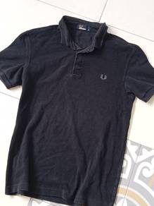 Baju fred perry hitam size M