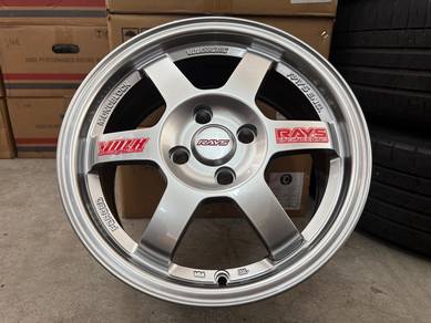 New rim 15x6.5jj volk rays te37 myvi city alza