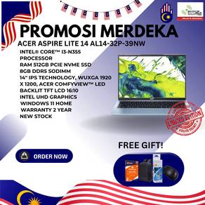 Tawaran Merdeka! Laptop Baru Harga Best