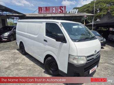 Toyota Haice 2.5 (M) Panel Van Tahun Dibuat 2013
