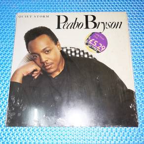Vinyl LP Peabo Bryson - Quiet Storm [1986] 黑胶唱片