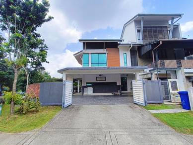 CORNER LOT Denai Alam Type Ivy 2 Sty Terrace House With Pool