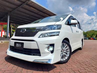 Toyota VELLFIRE 2.4 Z G-EDITION FACELIFT (A)