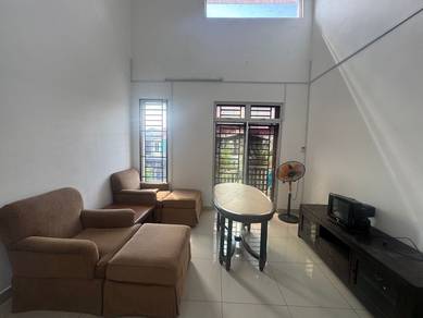 Full loan nice bandar putra double storey terrace house senai kulai
