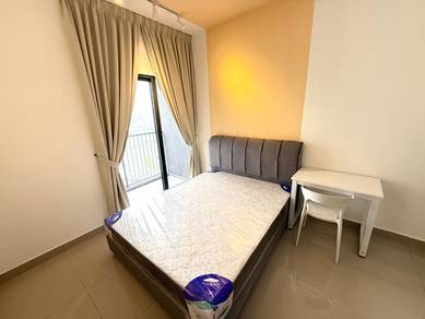 1 Month Deposit! Kepong, M Luna, NEW Fully Furnished Balcony Room!