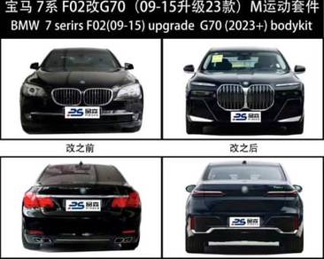 BMW 7 Series F02 Convert G70 I7 facelift bodykit