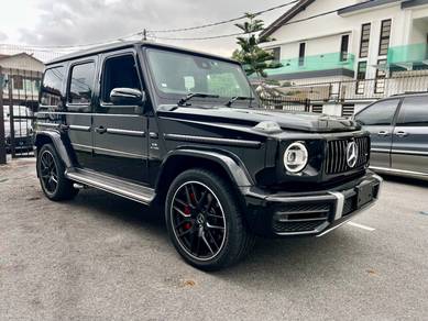 Black leather, 2020 Mercedes Benz G63 4.0 AMG