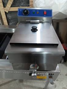 Used-Electric Single Tank Deep Fryer