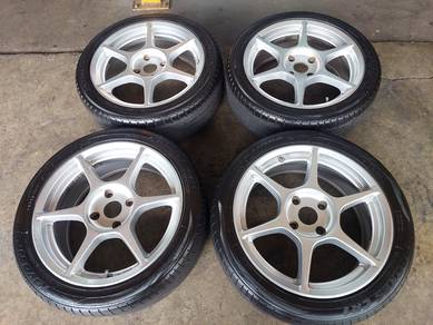 Rim 17 P1 RACING Siap tayar PESONA SAGA WAJA