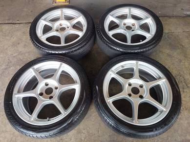 Rim 17 P1 RACING Siap tayar PESONA SAGA WAJA