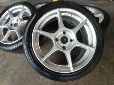 Rim 17 P1 RACING Siap tayar PESONA SAGA WAJA