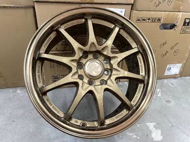New rim 16x7jj volk rays ce28 yaris myvi city