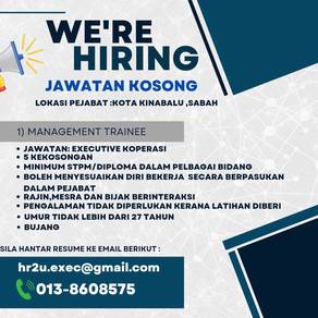 Management Trainee (Executive Koperasi)