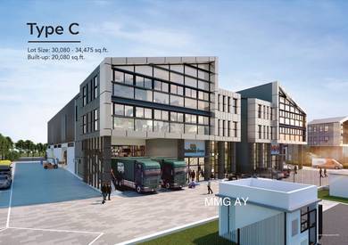 Kita Industrial Hub @ Elmina East 3-Storey Semi-D Factory for Sale