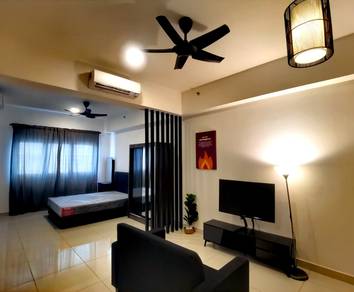 Edusentral Setia Alam (furnished studio parking washing machine)