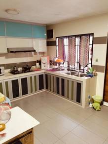 Taman Kobena , Jalan Rantai , Tampoi , Single Storey , Kitchen Extend