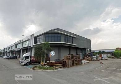 Aman Perdana 1.5 Storey Corner Link Factory Good Location Best Buy