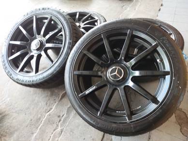 Rim 18 MERCEDES AMG DSG  Siap tayar A250 C200 CLA
