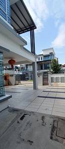 Taman Kempas Double Storey Cluster End Lot G&G