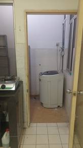Fully furnish, aircond Lagoon Perdana Block 2