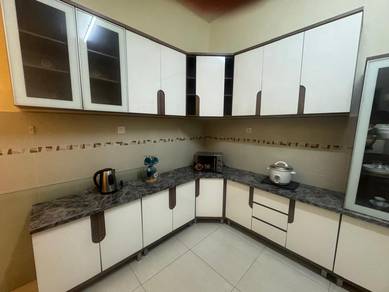 【BIG KITCHEN CABINET】2 Storey AYU PRIMA Alam Nusantara FULLY FURNISHED