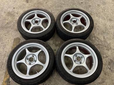Sport Rim 16 Second Enkei Rp01 Siap Tayar Second