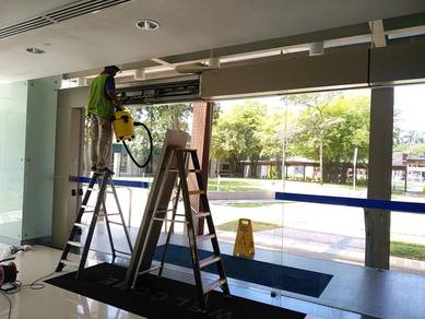 GLASS WALL INSTALL l pasang dinding kaca anda l