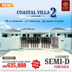 Single Storey Semi-Detached House, Coastal Villa 2