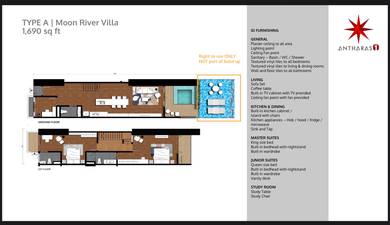 Geo Antharas Genting 1690sf| Fully Furnished | 2 Room | Brand New