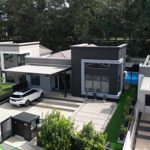 Rumah Banglo 1 Tingkat Untuk Dijual❗️ Siap Ada Swimming Pool