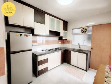 With Keys !! Taman Pekaka, 850 Sqft, Hi-floor, Corner Unit, Renovatedd