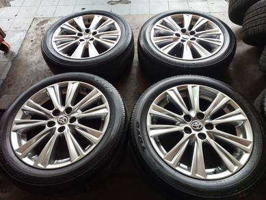 Rim 18 ORI TOYOTA VELLFIRE Siap tayar
