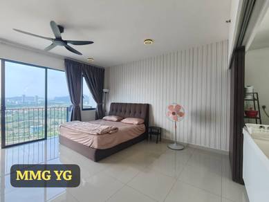 Trefoil Studio Partially Furnished Move in Condition Setia Alam 