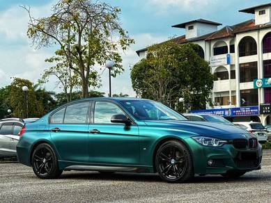 Bmw 330E 2.0 M SPORT ARMY GREEN FULL LOAN B48