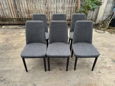 Steel Cushioned Dining Chair Kerusi Makan