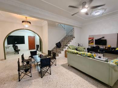 Full loan nice taman sentosa double storey terrace house johor bahru