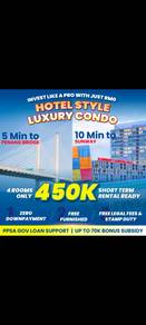 Condominium 1020sf 2car park,Bandar Perda