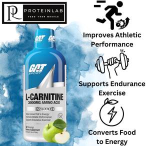 GAT Sports L-Carnitine 3000mg Amino Acid