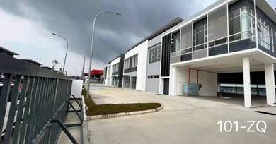 HOT LOCATION Pandamaran Port Klang Semi D Factory With office 1.06acre