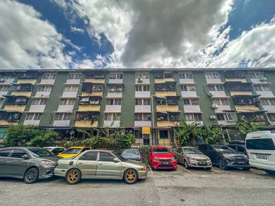 TINGKAT 1❗️Flat Pandan Indah Blok AM KOS RENDAH SELANGOR