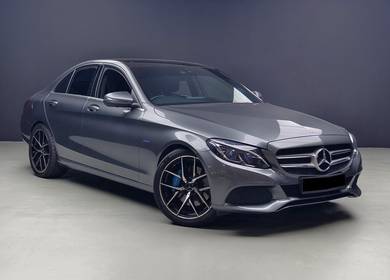 Ori MILE 55K 2017 C350 E AMG LINE C350e One Owner