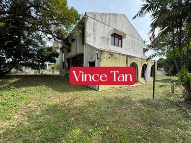 Land Area 9833sf Double Storey Bungalow House, Sungai Ara