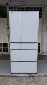 Hitachi Inverter 6 Door Peti ais Fridge 722Liter