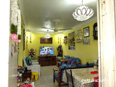 100% Full Loan Renovated 700sf Pangsapuri Flat Sentosa Setia Alam