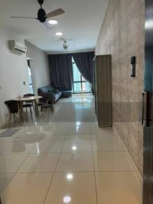 Fully Furnished & Renovated Corner Unit with City View