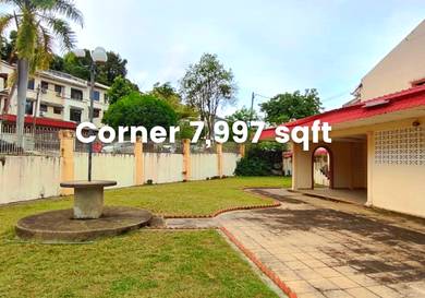Corner Lot Terrace house at Cangkat Sungai Ara with BIG Land 7997sqft