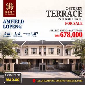 Double Storey House, Amfield Lopeng Miri