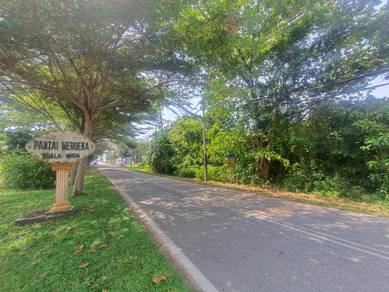 Tanah Pertanian Dekat Pantai Merdeka Rapat Jalan